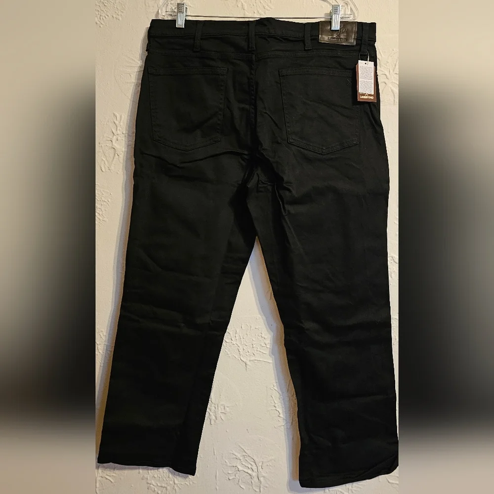 NWT Men's Blake Shelton Lands' End Bootcut Relaxed Fit Jeans 36x35